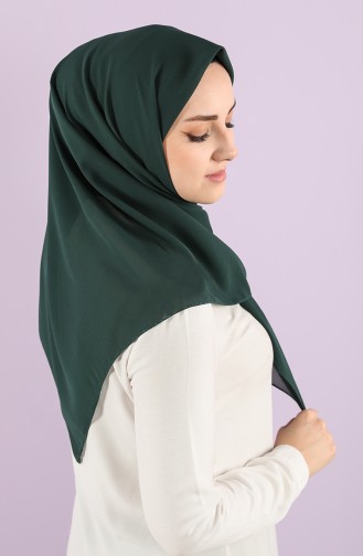 Plain Crepe Scarf 15238-14 Emerald Green 15238-14