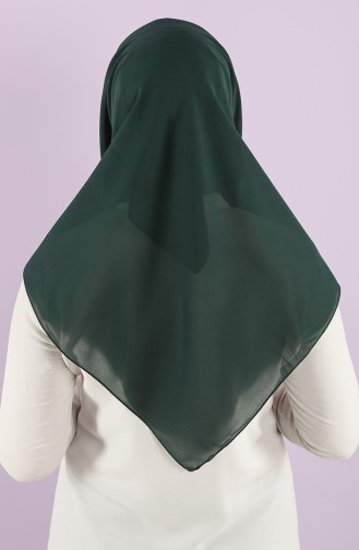 Plain Crepe Scarf 15238-14 Emerald Green 15238-14