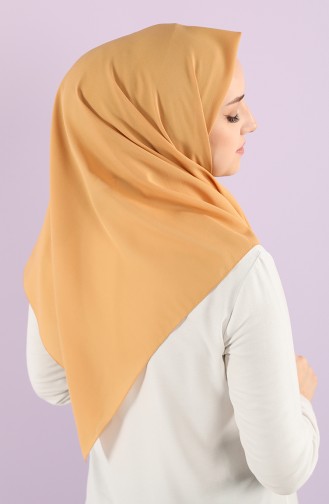 Plain Crepe Scarf 15238-16 Gold 15238-16