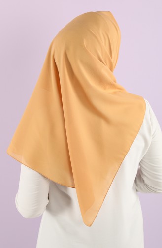 Plain Crepe Scarf 15238-16 Gold 15238-16