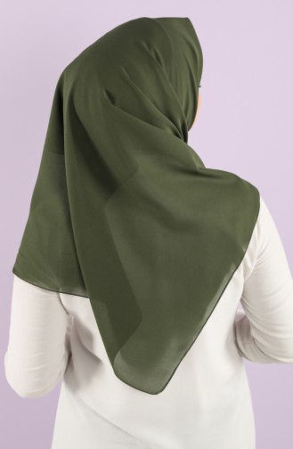 Plain Crepe Scarf 15238-18 Khaki 15238-18