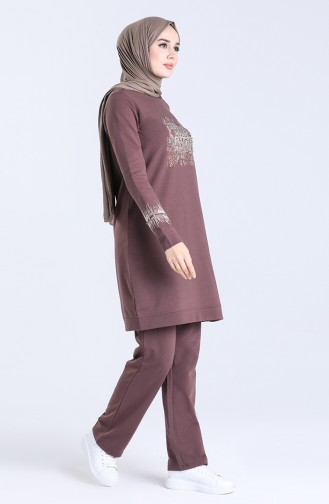Brown Tracksuit 7030-03