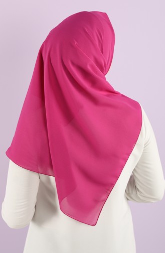 Plain Crepe Scarf 15238-04 Fuchsia 15238-04