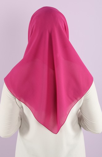 Plain Crepe Scarf 15238-04 Fuchsia 15238-04