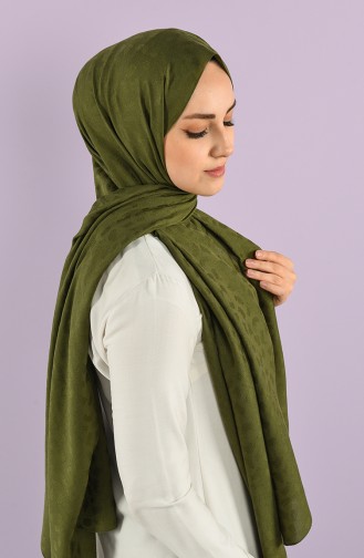 Khaki Sjaal 15239-04