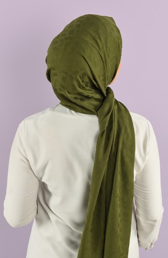 Jacquard Solid Color Shawl 15239-04 Khaki 15239-04