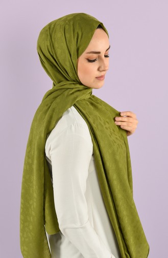 Jacquard Solid Color Shawl 15239-09 Light Khaki 15239-09