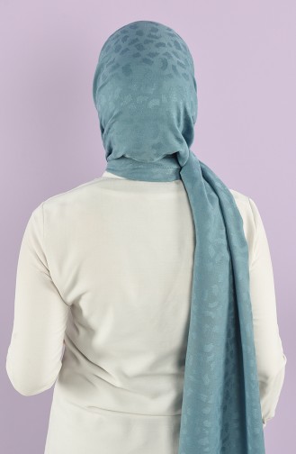 Jacquard Solid Color Shawl 15239-10 Indigo 15239-10
