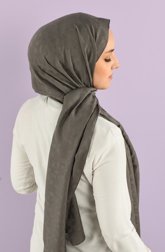 Jacquard Solid Color Shawl 15239-15 Anthracite 15239-15