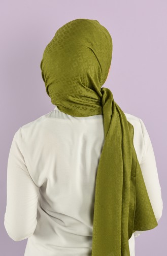 Light Khaki Green Sjaal 15240-08