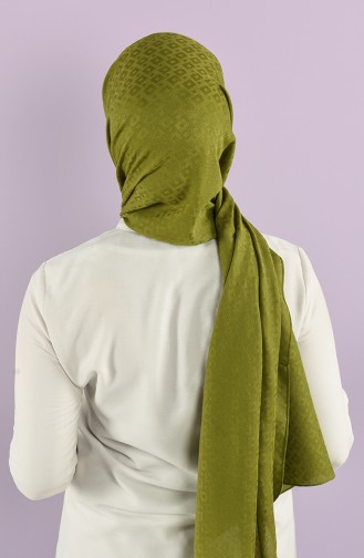 Light Khaki Green Sjaal 15240-08