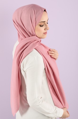 Bubble Jacquard Plain Shawl 15241-12 Dried Rose 15241-12