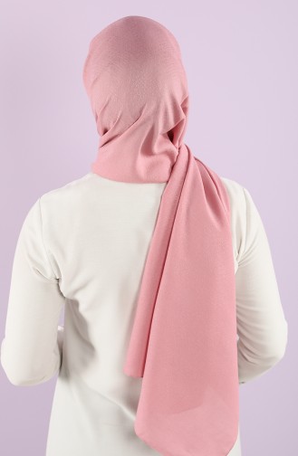 Bubble Jacquard Plain Shawl 15241-12 Dried Rose 15241-12