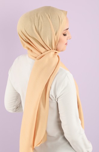 Bubble Jacquard Plain Shawl 15241-21 Gold 15241-21