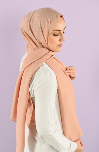 Bubble Jacquard Plain Shawl 15241-23 Biscuits 15241-23