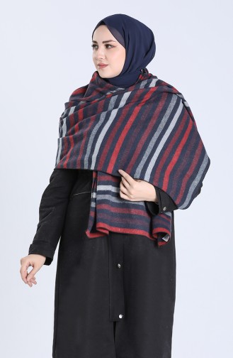 Navy Blue Shawl 4892-03