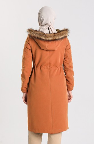 Coat with Pockets 4109-01 Tobacco 4109-01