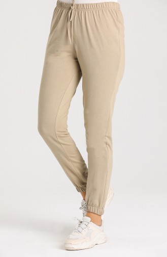 Beige Jogginghose 1558-21