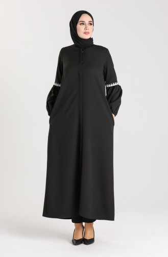 Black Abaya 6187-01