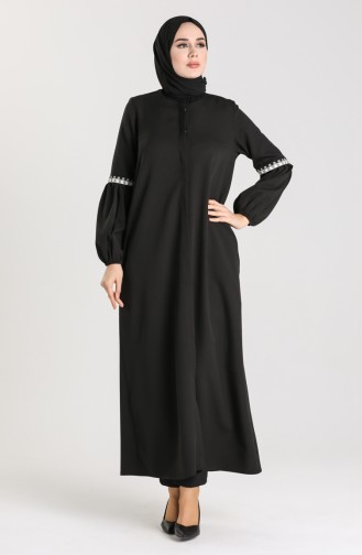 Black Abaya 6187-01