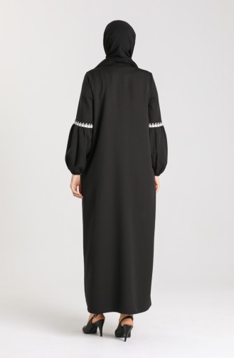 Schwarz Abayas 6187-01