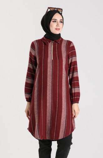 Checkered Tunic 5202-06 Dried Rose 5202-06