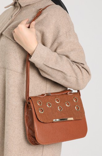 Brick Red Shoulder Bags 10116-06