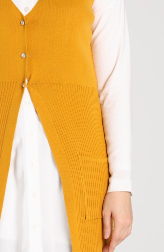 Mustard Gilet 9116-05