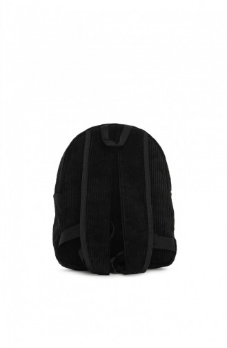 Bagmori Velvet Pocket Mini Backpack M000005373 Black 8682166064120