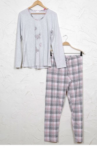 Vienetta Pamuk Pijama Takım 9080110248 Grımelanj