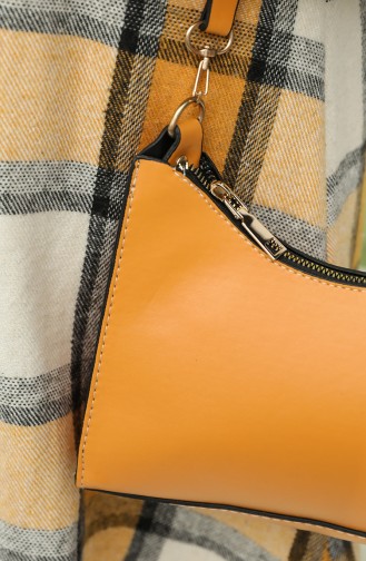 Sac D`épaule Jaune 10695SA