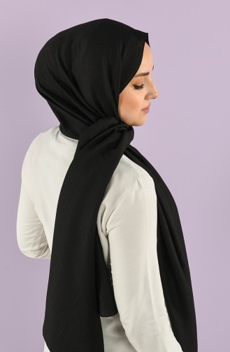 شال أسود 15242-01