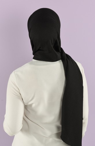 شال أسود 15242-01