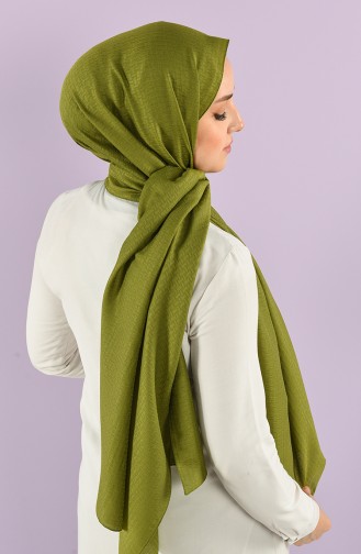 Light Khaki Green Sjaal 15242-08