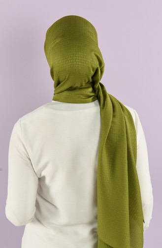 Light Khaki Green Sjaal 15242-08