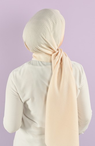 Cream Sjaal 15242-25