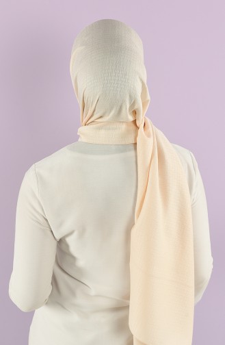 Cream Sjaal 15242-25