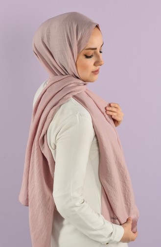 Soft Tie Plain Shawl 15243-08 Light Rose Dry 15243-08