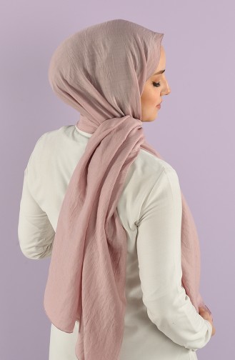 Soft Tie Plain Shawl 15243-08 Light Rose Dry 15243-08