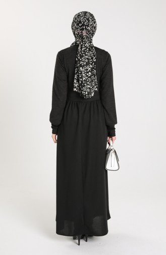 Robe Hijab Noir 2001-03