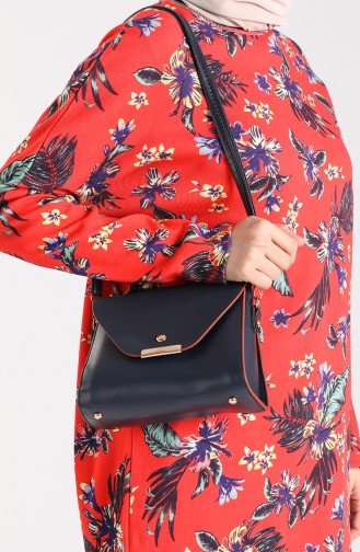 Navy Blue Shoulder Bag 10706LA