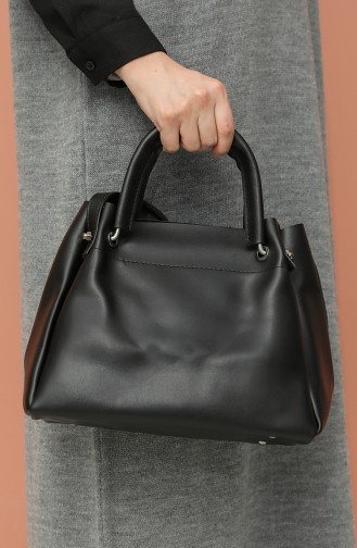 Black Shoulder Bags 4012SI
