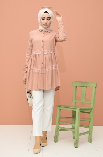 Beige-Rose Tunikas 8245-05