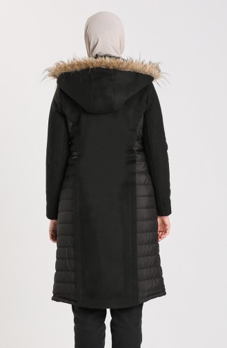 Fur Cachet Coat 5163-01 Black 5163-01