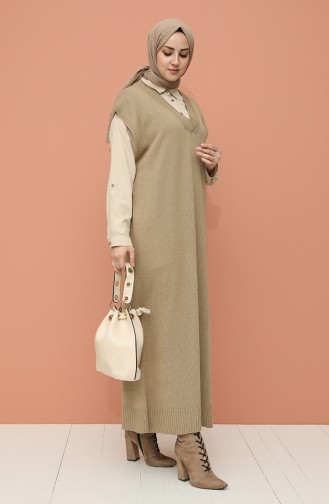 Knitwear Long Sweater 0111-02 Camel 0111-02