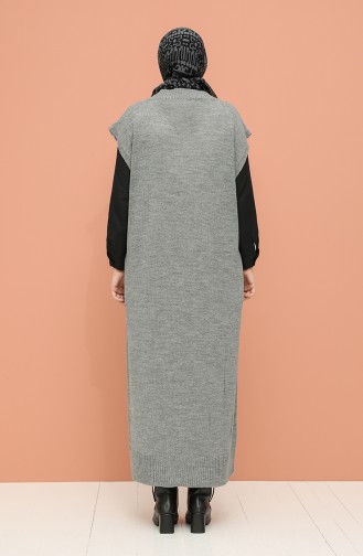 Knitwear Long Sweater 0111-04 Gray 0111-04