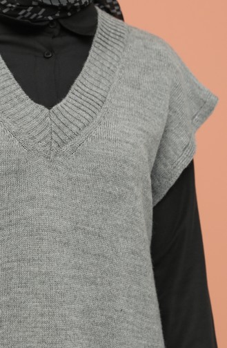 Knitwear Long Sweater 0111-04 Gray 0111-04