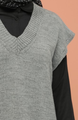 Grau Pullover 0111-04