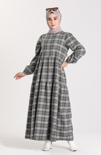 فستان رمادي 1438-03