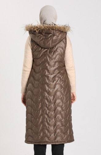 Brown Gilet 5147A-02